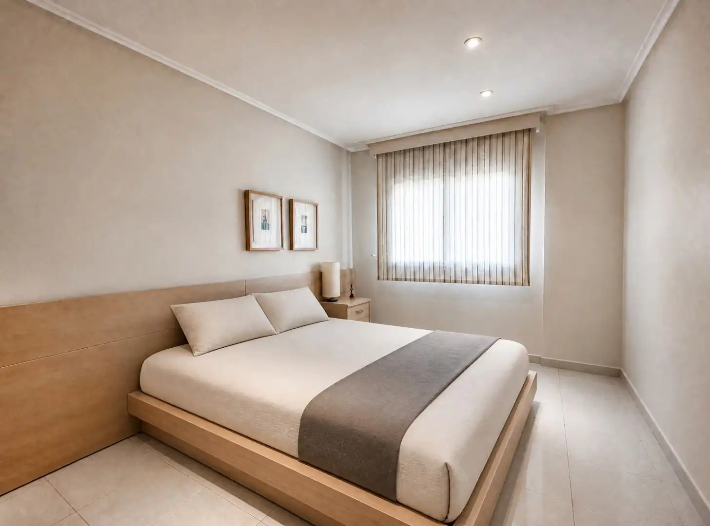 Bedroom of Flat for sale in Roses  with Air Conditioner, Heating and Terrace