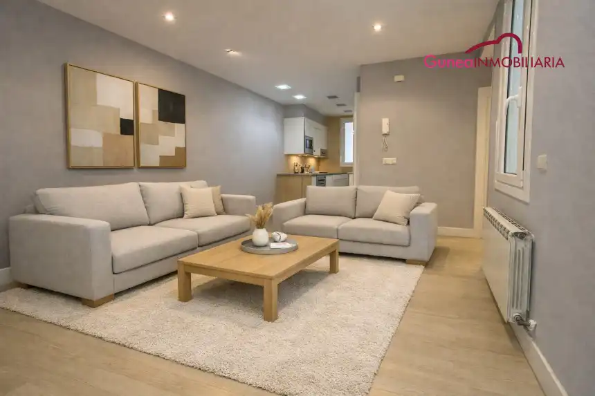 Wohnzimmer von Wohnung zum Verkauf in Donostia - San Sebastián 