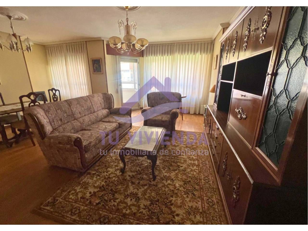 Sala de estar de Piso en venta en Valladolid Capital con Calefacción, Parquet y Terraza