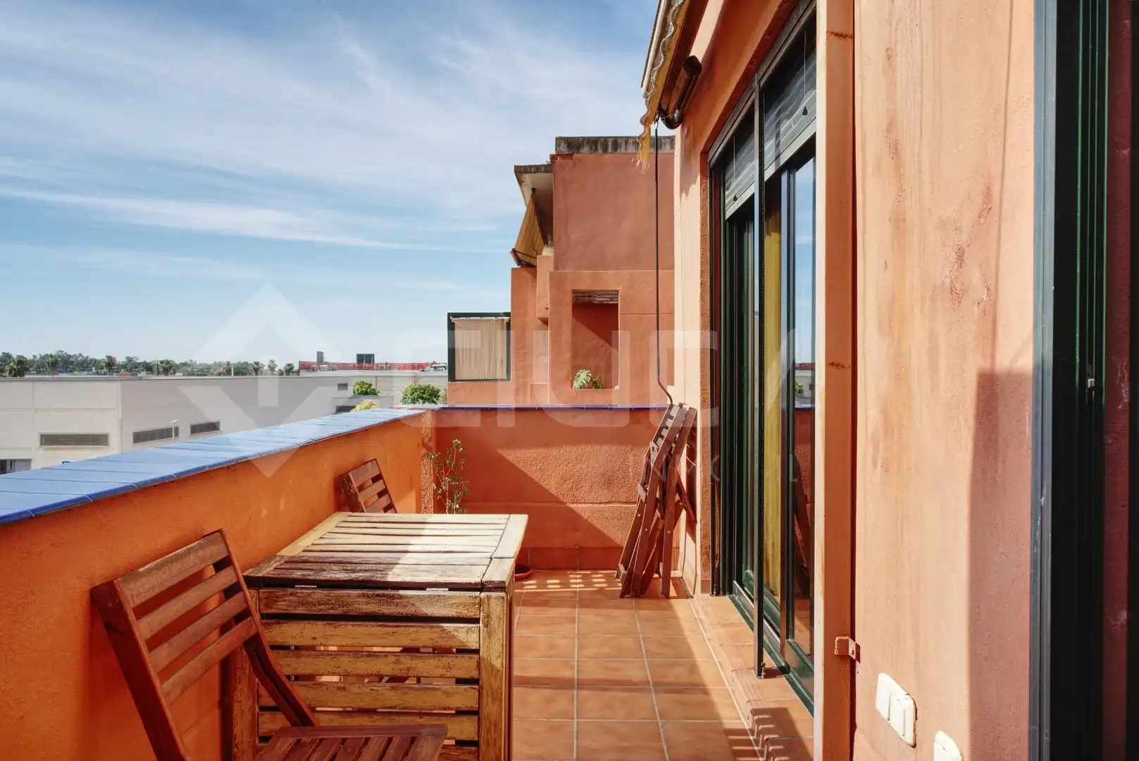 Terraza de Apartamento en venta en San Juan de Aznalfarache con Aire acondicionado, Jardín privado y Terraza