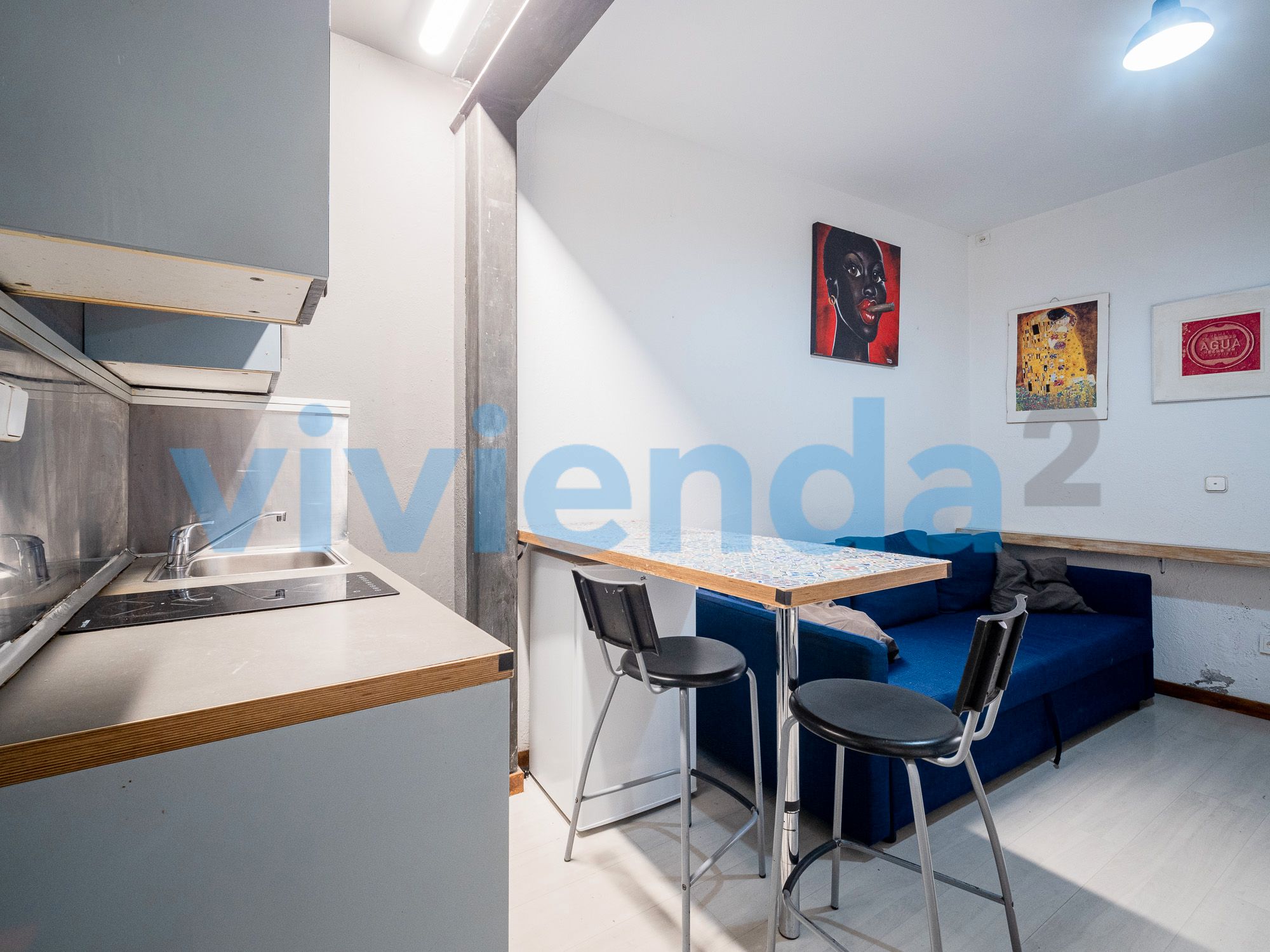 Cocina de Piso en venta en  Madrid Capital con Calefacción y Amueblado