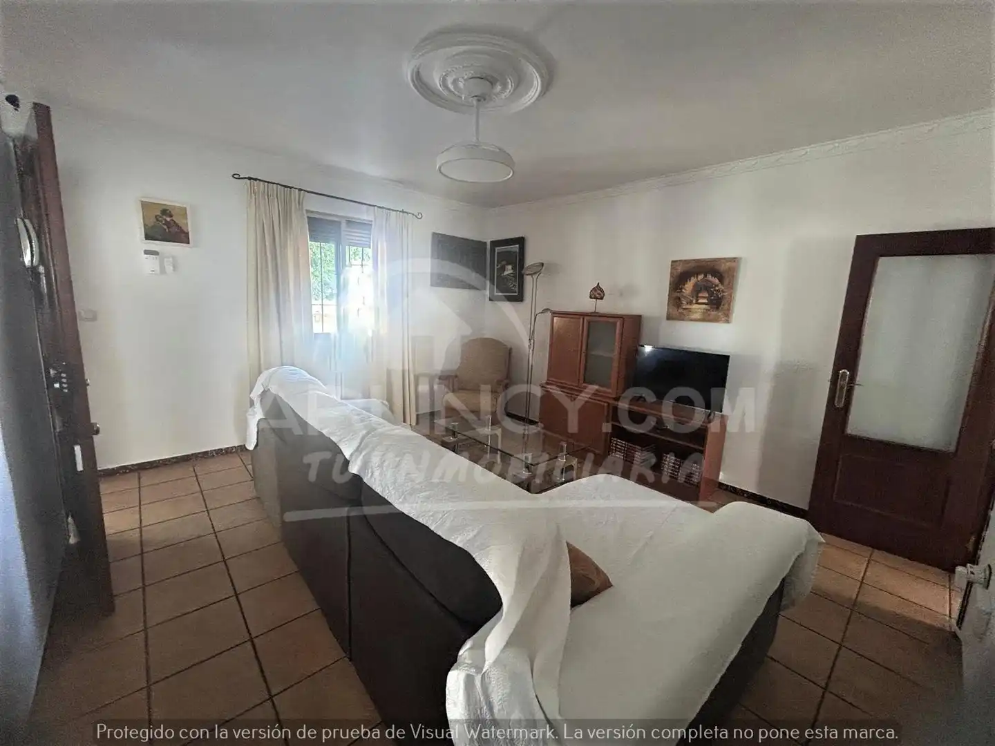 Living room of Flat for rent in Alcalá de Guadaira  with Air Conditioner and Furnished