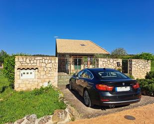 Exterior view of House or chalet for sale in Solanillos del Extremo  with Heating, Storage room and Swimming Pool