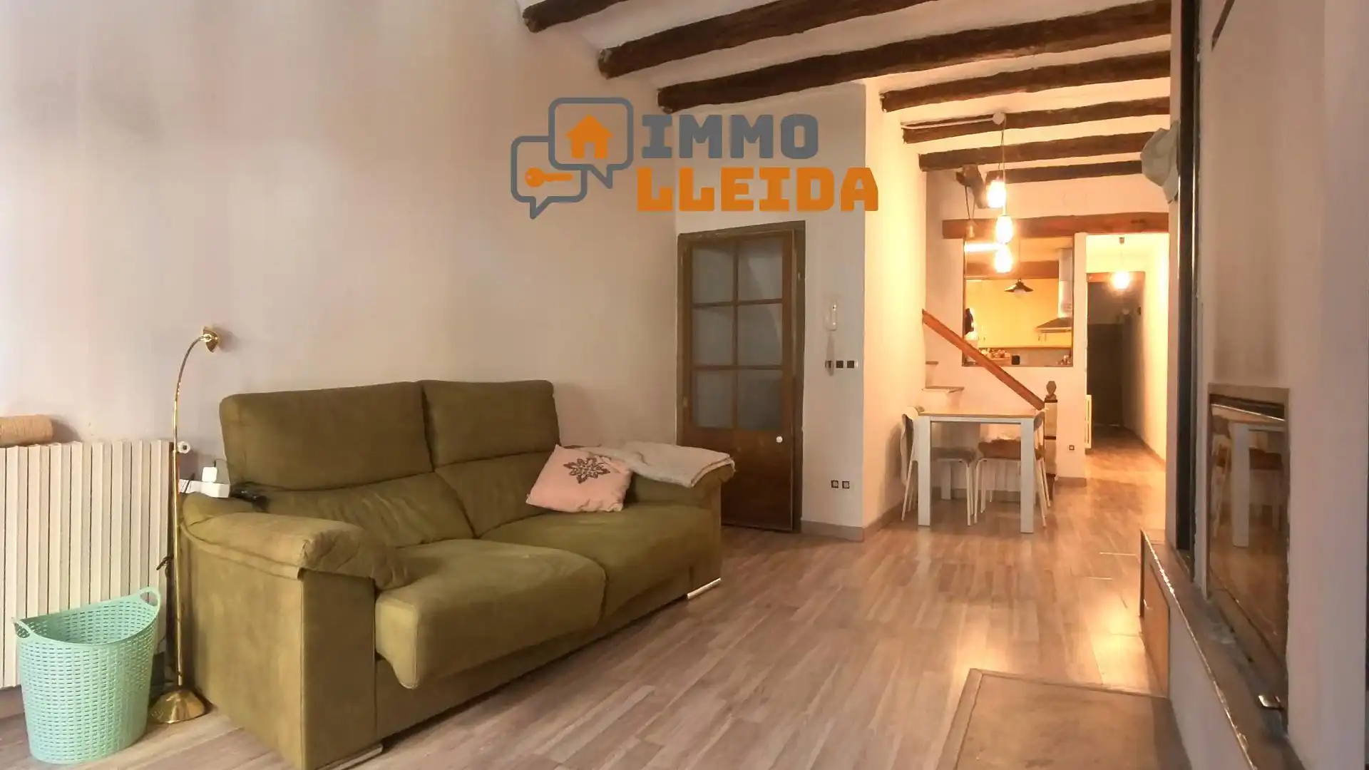 Sala de estar de Casa adosada en venta en Ponts con Calefacción, Terraza y Balcón