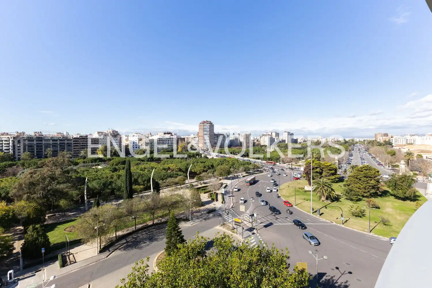 Vista exterior de Piso de alquiler en Valencia con Aire acondicionado, Calefacción y Amueblado