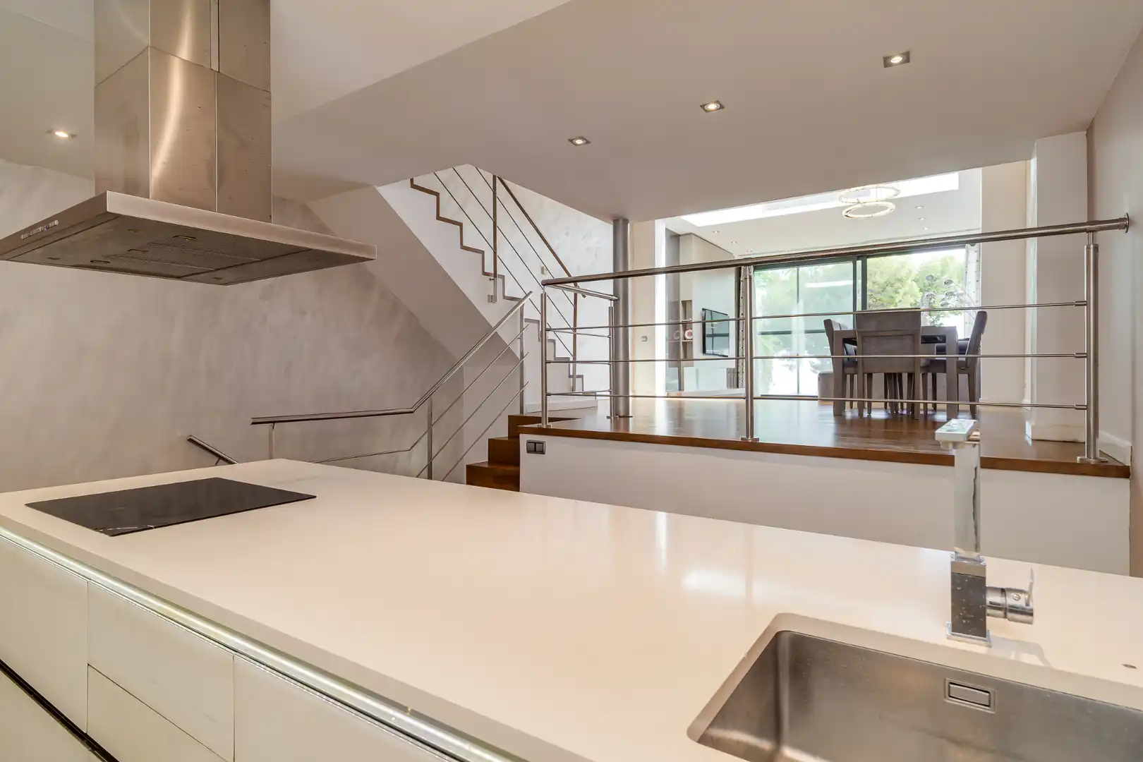 Cocina de Casa adosada en venta en Castelldefels con Aire acondicionado, Calefacción y Parquet