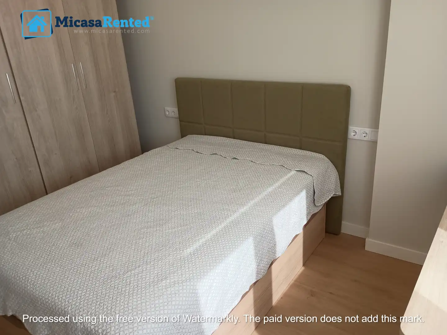 Schlafzimmer von Wohnung zur Miete in Santander mit Heizung, Möbliert und Ofen