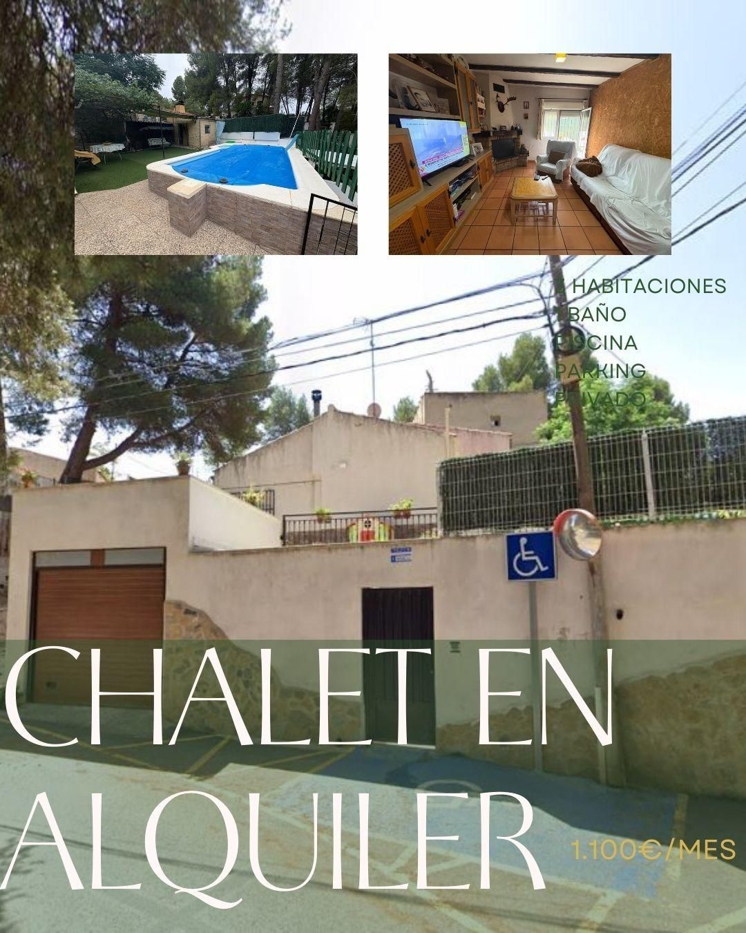 Vista exterior de Casa o chalet de alquiler en Almansa con Calefacción, Terraza y Trastero