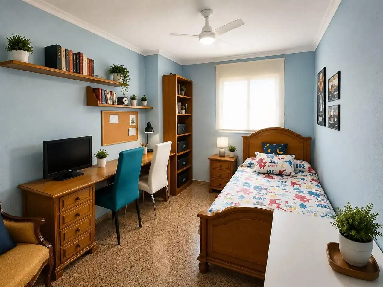 Habitación de Ático en venta en Alicante / Alacant con Aire acondicionado, Calefacción y Terraza