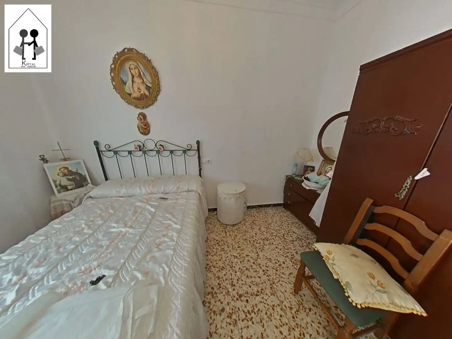 Dormitori de Casa o xalet en venda en Pilas amb Aire condicionat, Calefacció i Terrassa