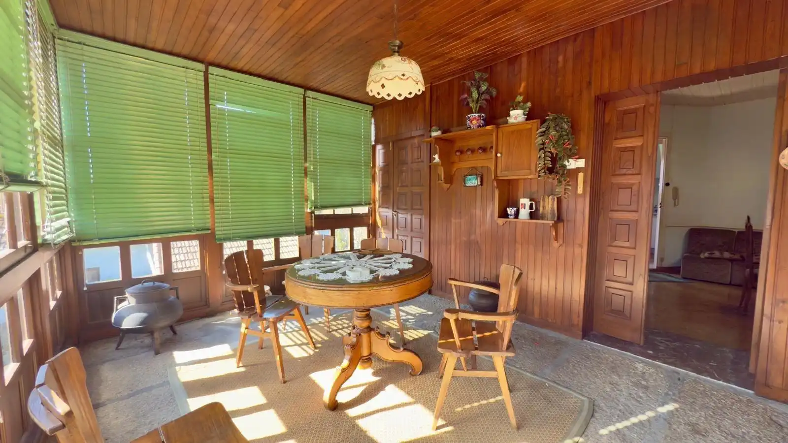 Comedor de Finca rústica en venta en Cenlle con Jardín privado, Terraza y Trastero