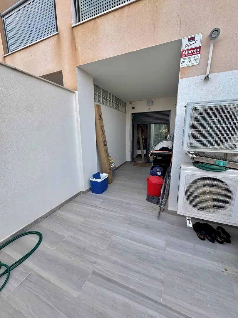 Balcony of Flat for sale in Vícar  with Air Conditioner, Private garden and Terrace