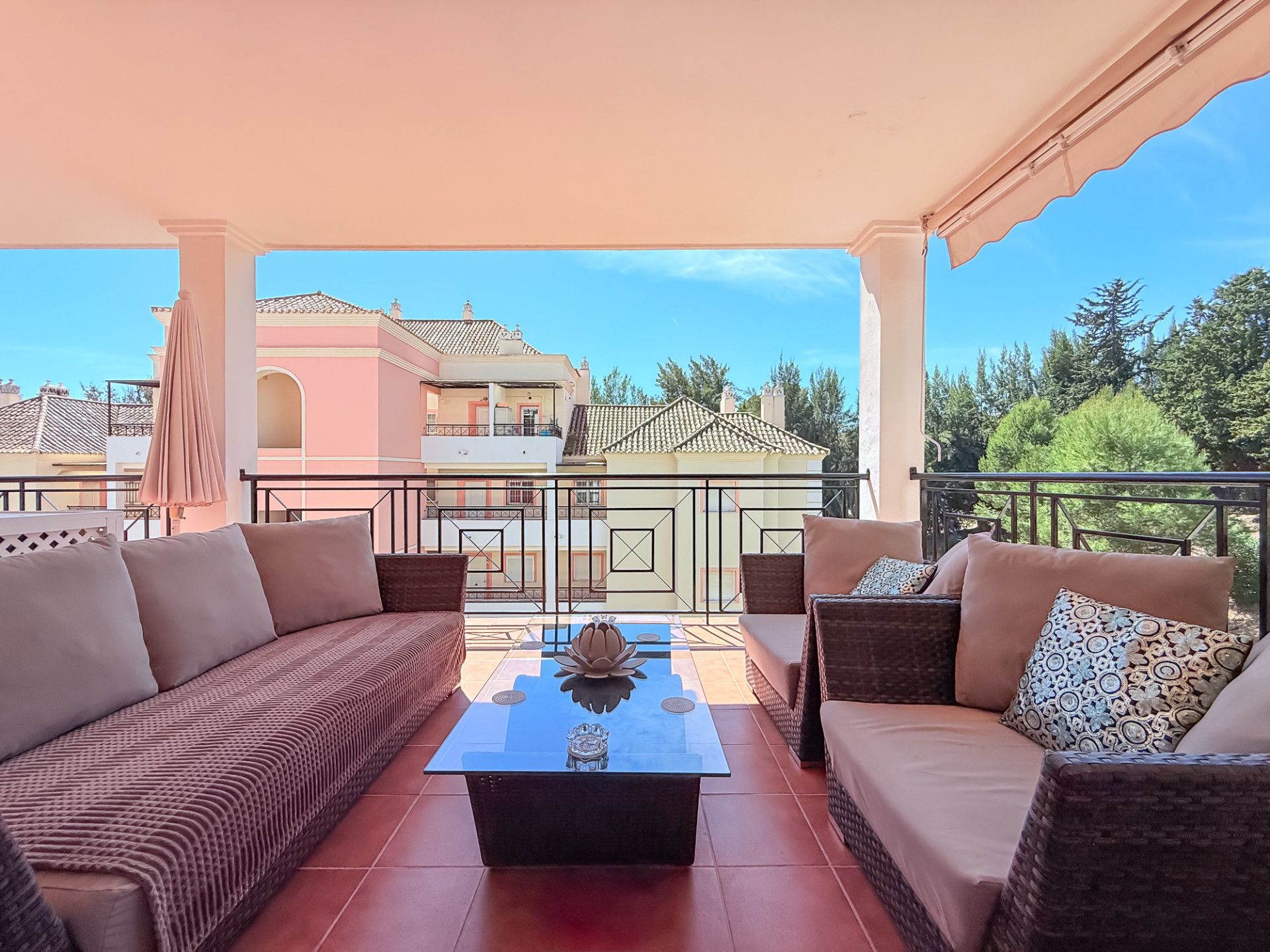 Terrace of Apartment for sale in Marbella  with Air Conditioner, Terrace and Swimming Pool