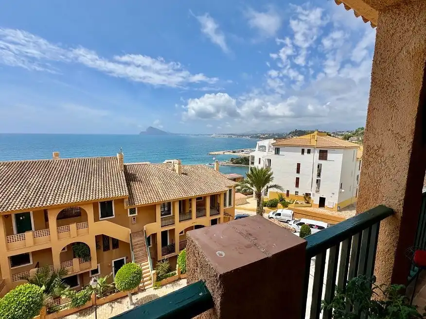 Außenansicht von Wohnungen zum Verkauf in Altea mit Klimaanlage, Terrasse und Abstellraum
