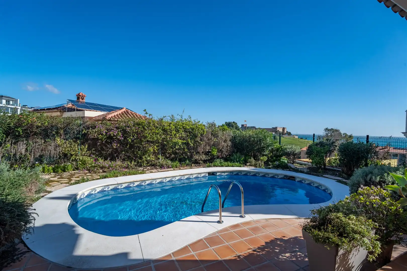 Swimming pool of Houses for sale in Fuengirola  with Private garden and Terrace