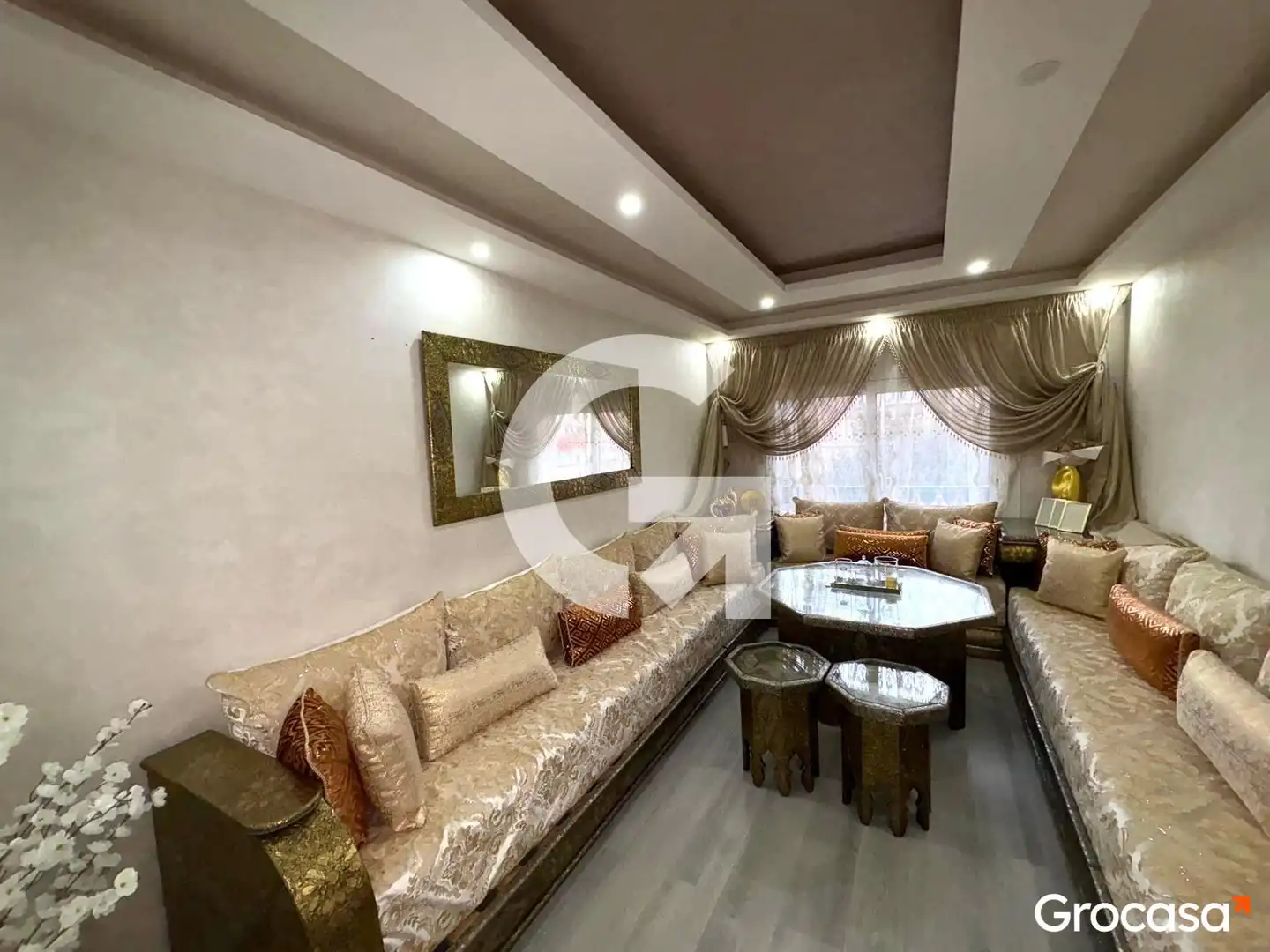 Living room of Flat for sale in Mataró  with Furnished, Oven and Washing machine