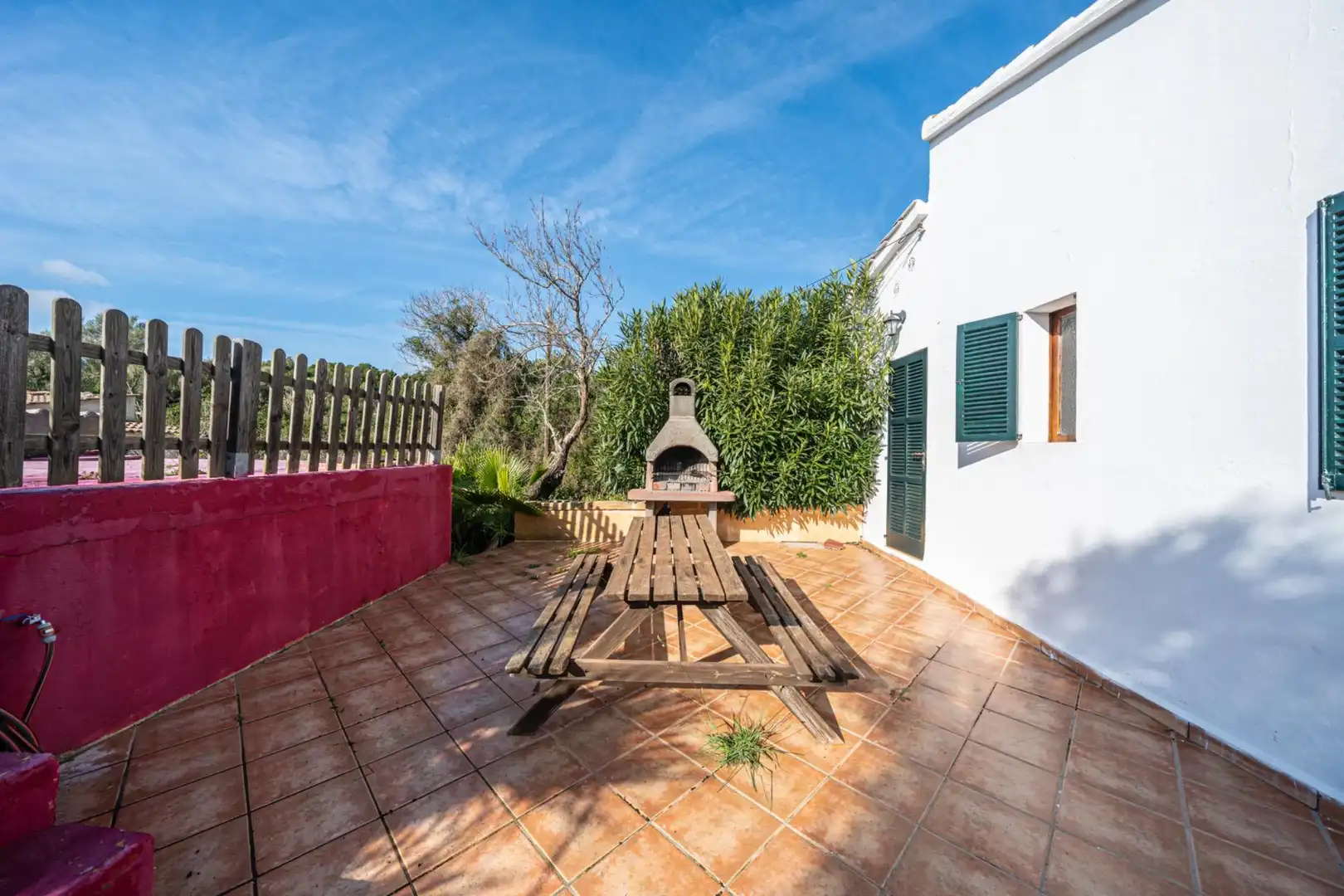 Terrasse von Haus oder Chalet zum Verkauf in Son Servera mit Klimaanlage, Heizung und Privatgarten