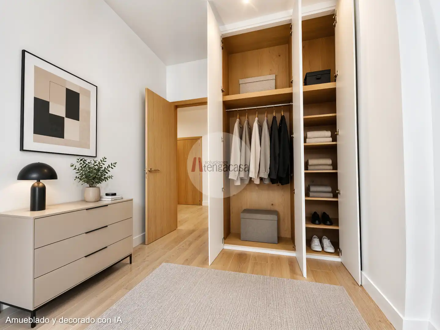 Dormitori de Apartament en venda en Madrid amb Aire condicionat, Calefacció i Parquet