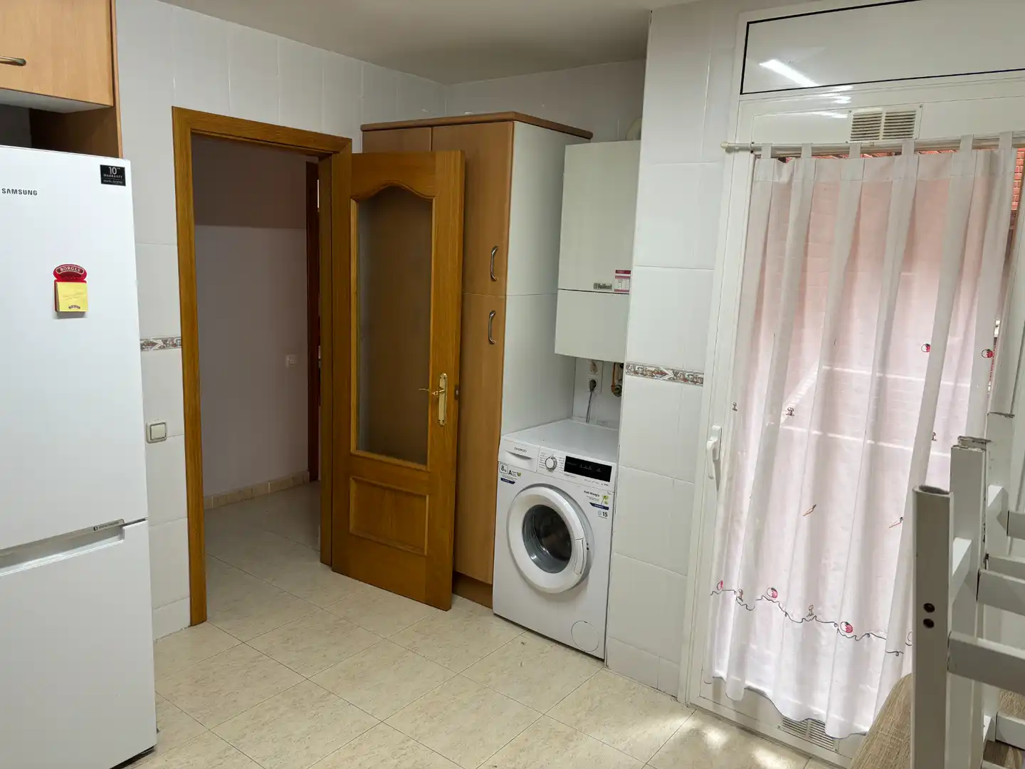 Kitchen of Flat for rent in Lleida  with Air Conditioner, Heating and Furnished