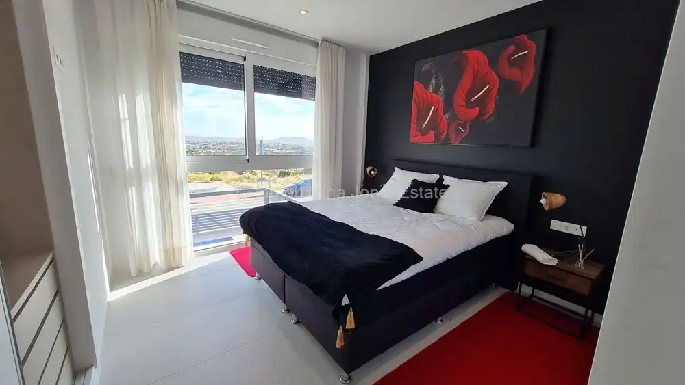 Habitación de Casa o chalet en venta en Mutxamel con Aire acondicionado, Jardín privado y Terraza