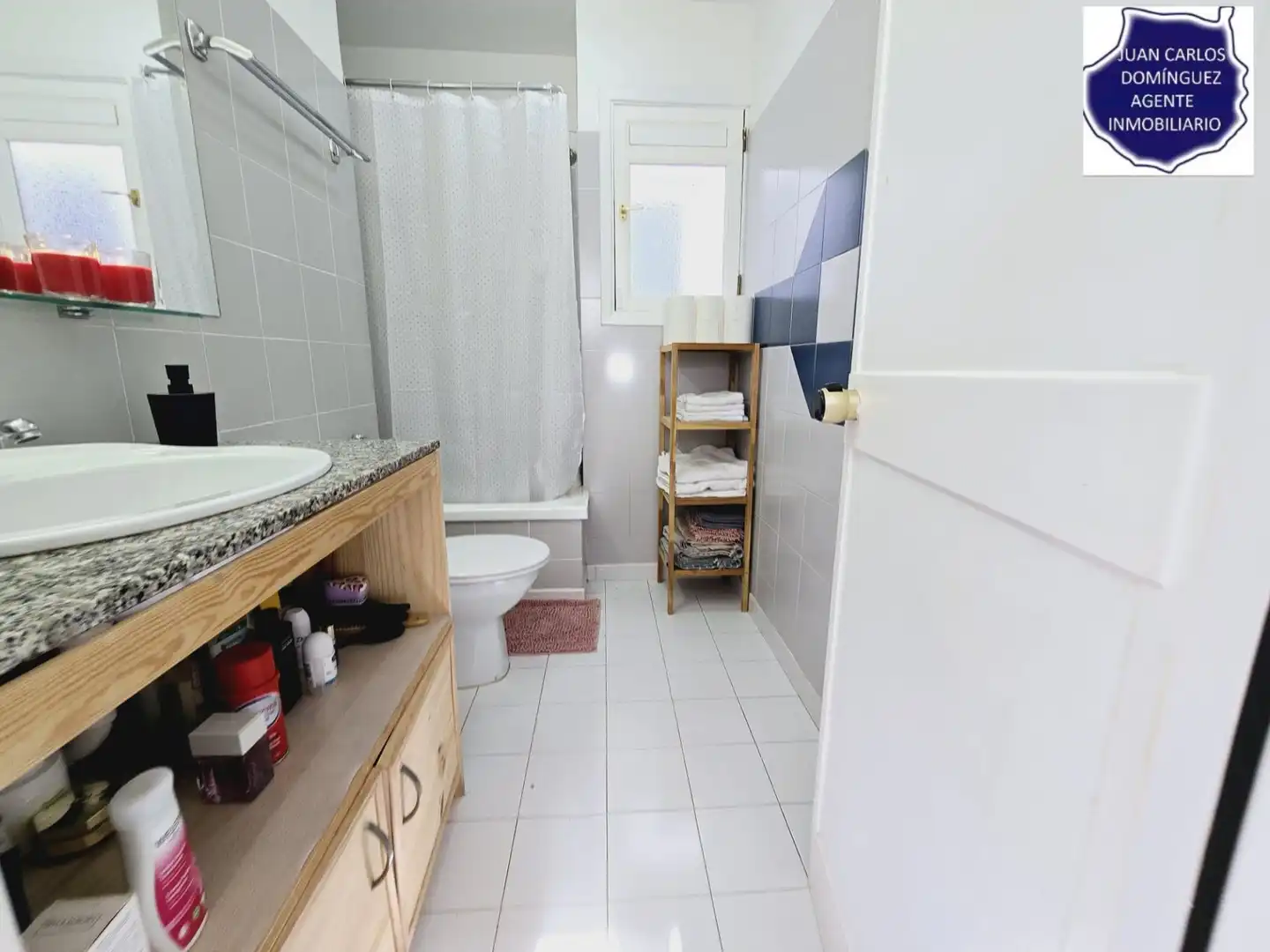 Badezimmer von Haus oder Chalet zur Miete in San Bartolomé de Tirajana mit Privatgarten, Terrasse und Möbliert