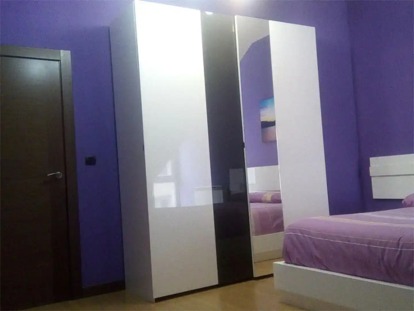Schlafzimmer von Wohnung zur Miete in Torrelavega  mit Balkon
