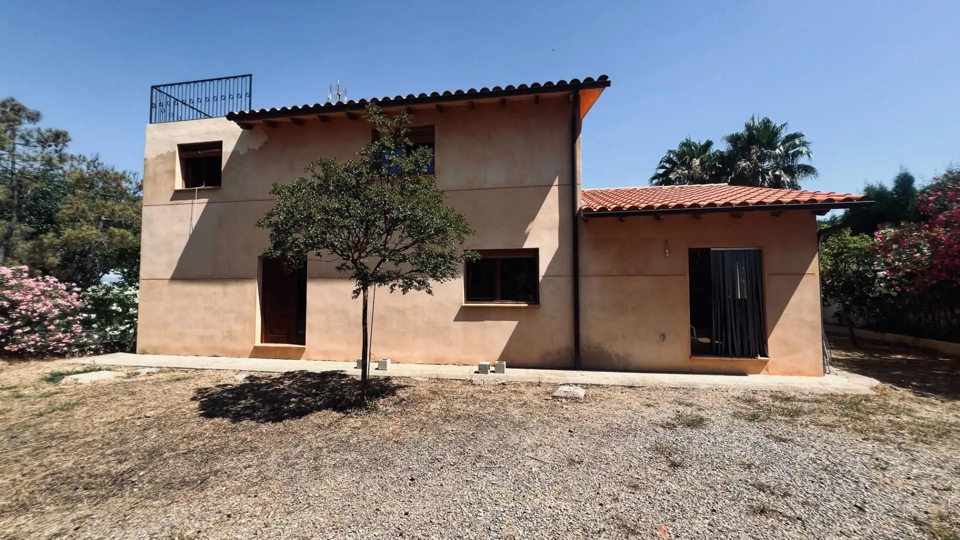 Vista exterior de Finca rústica en venta en La Pobla de Tornesa con Jardín privado y Trastero