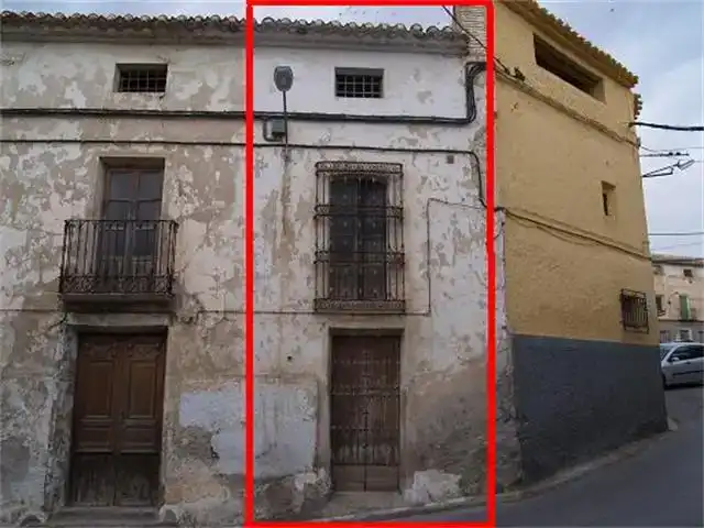 Vista exterior de Casa adosada en venda en Oria