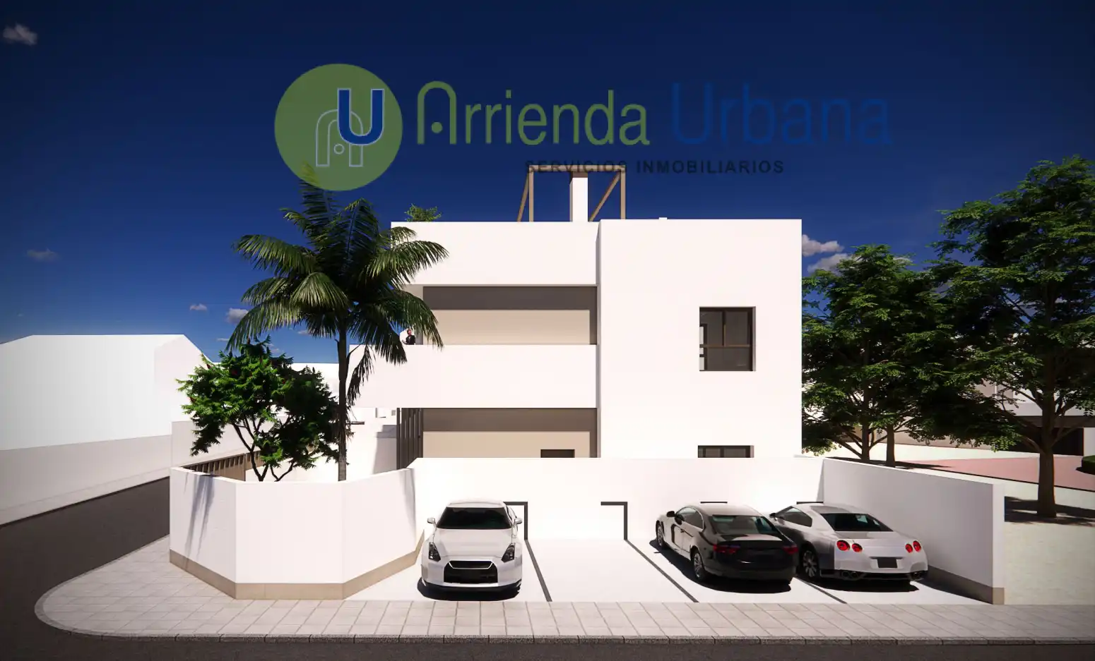 Vista exterior de Casa adosada en venta en Pilar de la Horadada con Calefacción, Terraza y Piscina