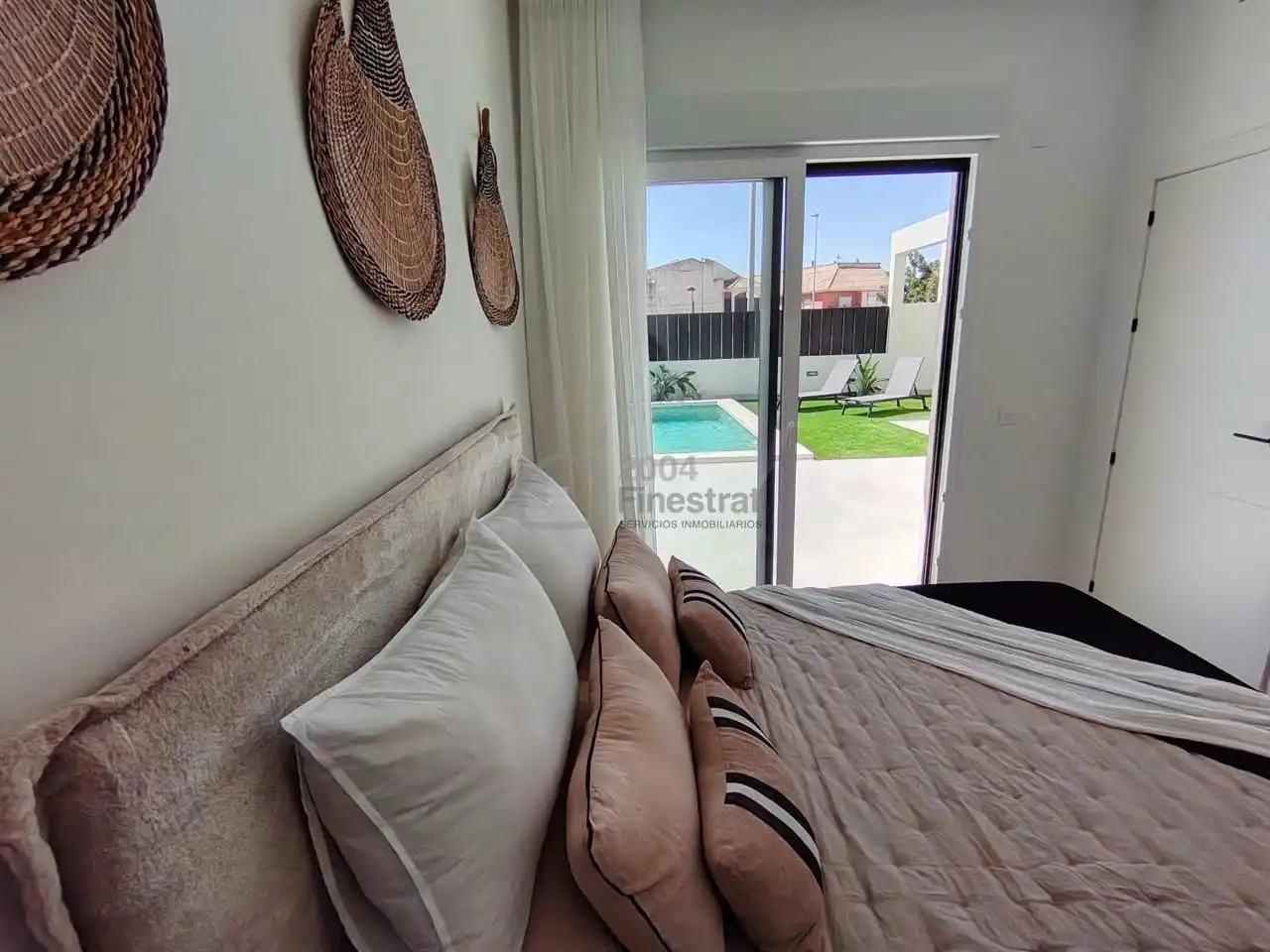 Habitación de Casa o chalet en venta en Torre-Pacheco con Aire acondicionado, Jardín privado y Terraza