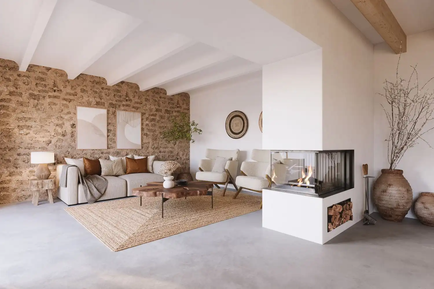 Sala d'estar de Casa o xalet en venda en Son Servera amb Aire condicionat, Calefacció i Terrassa