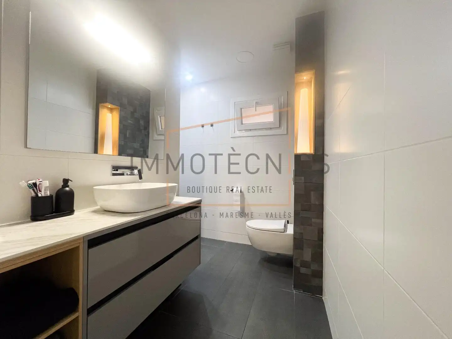 Baño de Casa o chalet en venta en Lliçà d'Amunt con Aire acondicionado, Jardín privado y Terraza