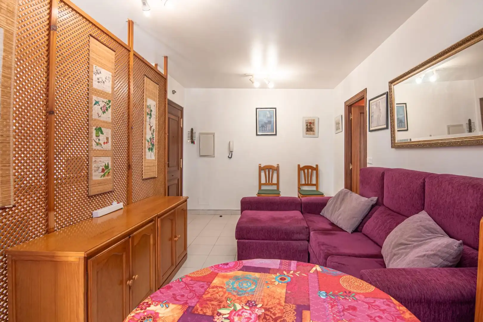 Living room of Flat for sale in Ares  with Storage room and Furnished