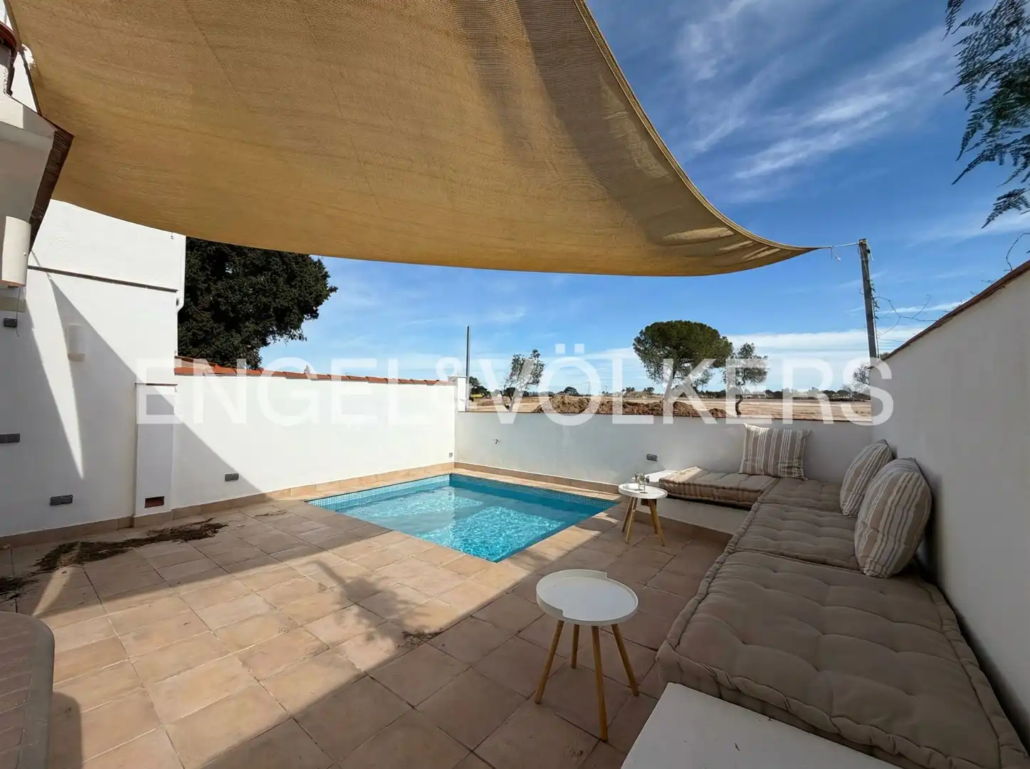 Terrassa de Casa adosada en venda en Mont-roig del Camp amb Calefacció, Jardí privat i Terrassa