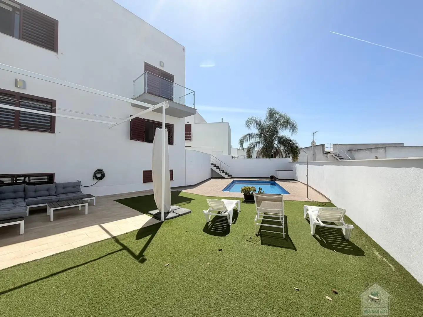 Terraza de Casa o chalet de alquiler en Montequinto con Aire acondicionado, Parquet y Terraza