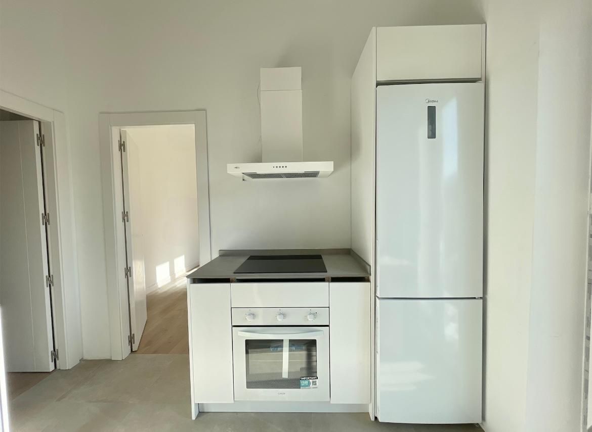 Kitchen of Flat to rent in  Granada Capital  with Air Conditioner and Balcony