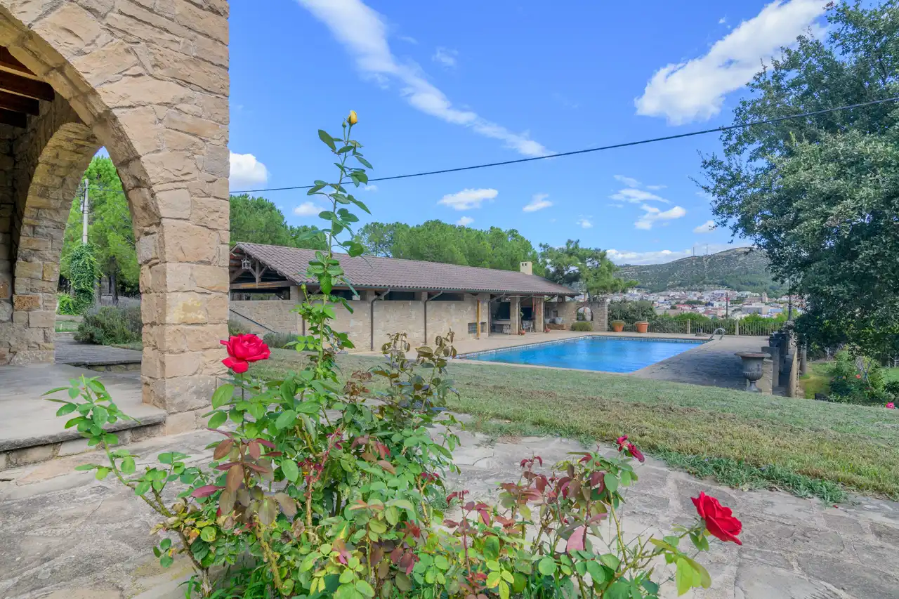 Garden of Houses for sale in Sant Vicenç de Castellet  with Heating, Private garden and Terrace