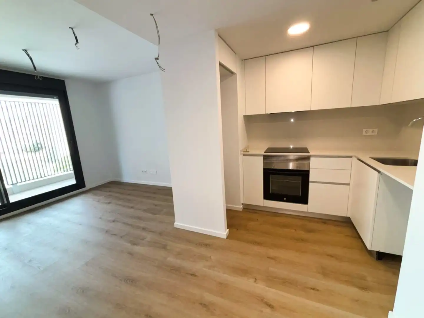 Cocina de Piso de alquiler en Murcia con Aire acondicionado, Calefacción y Terraza