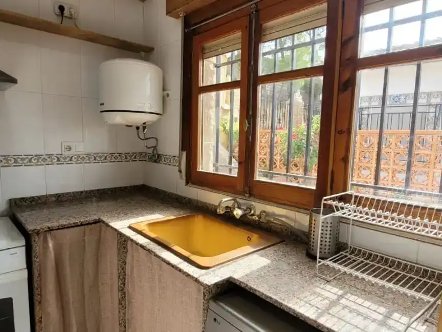 Kitchen of Flat for rent in Jérica  with Air Conditioner and Furnished
