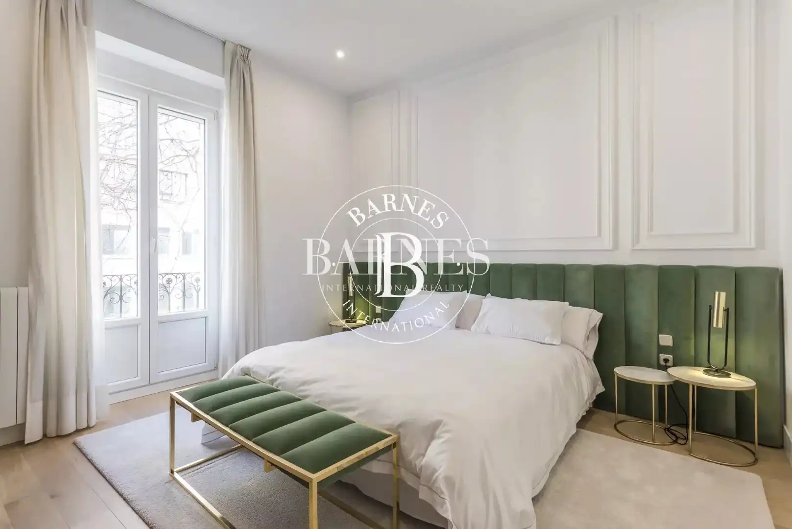 Schlafzimmer von Wohnung zur Miete in Madrid mit Klimaanlage, Heizung und Abstellraum