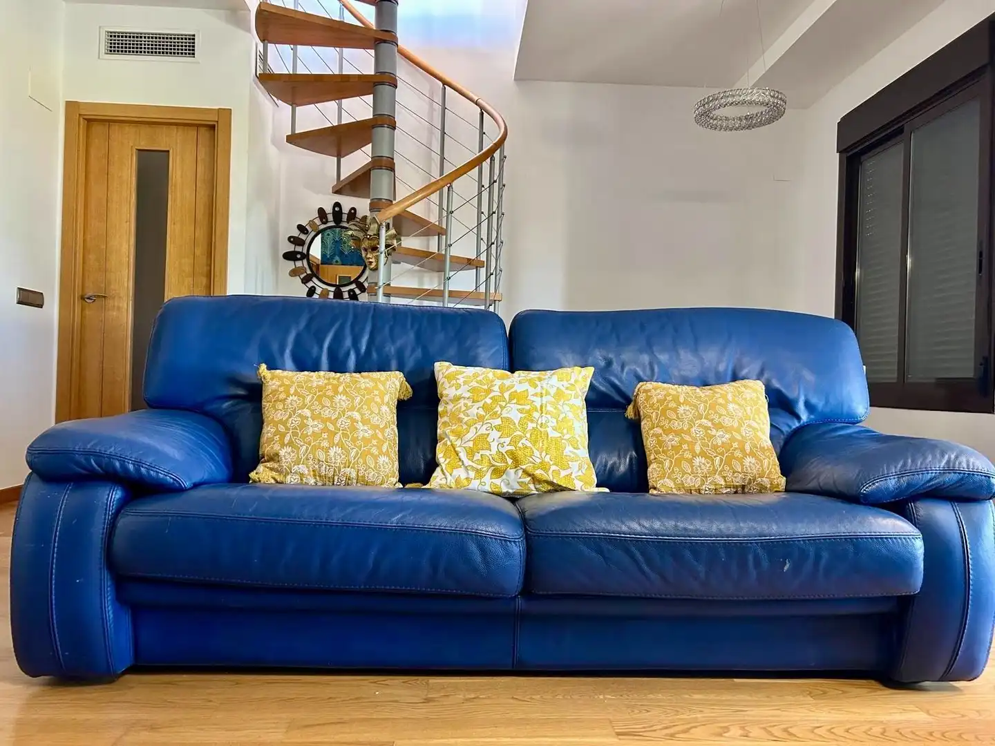 Wohnzimmer von Wohnung zum Verkauf in Málaga mit Klimaanlage, Heizung und Terrasse