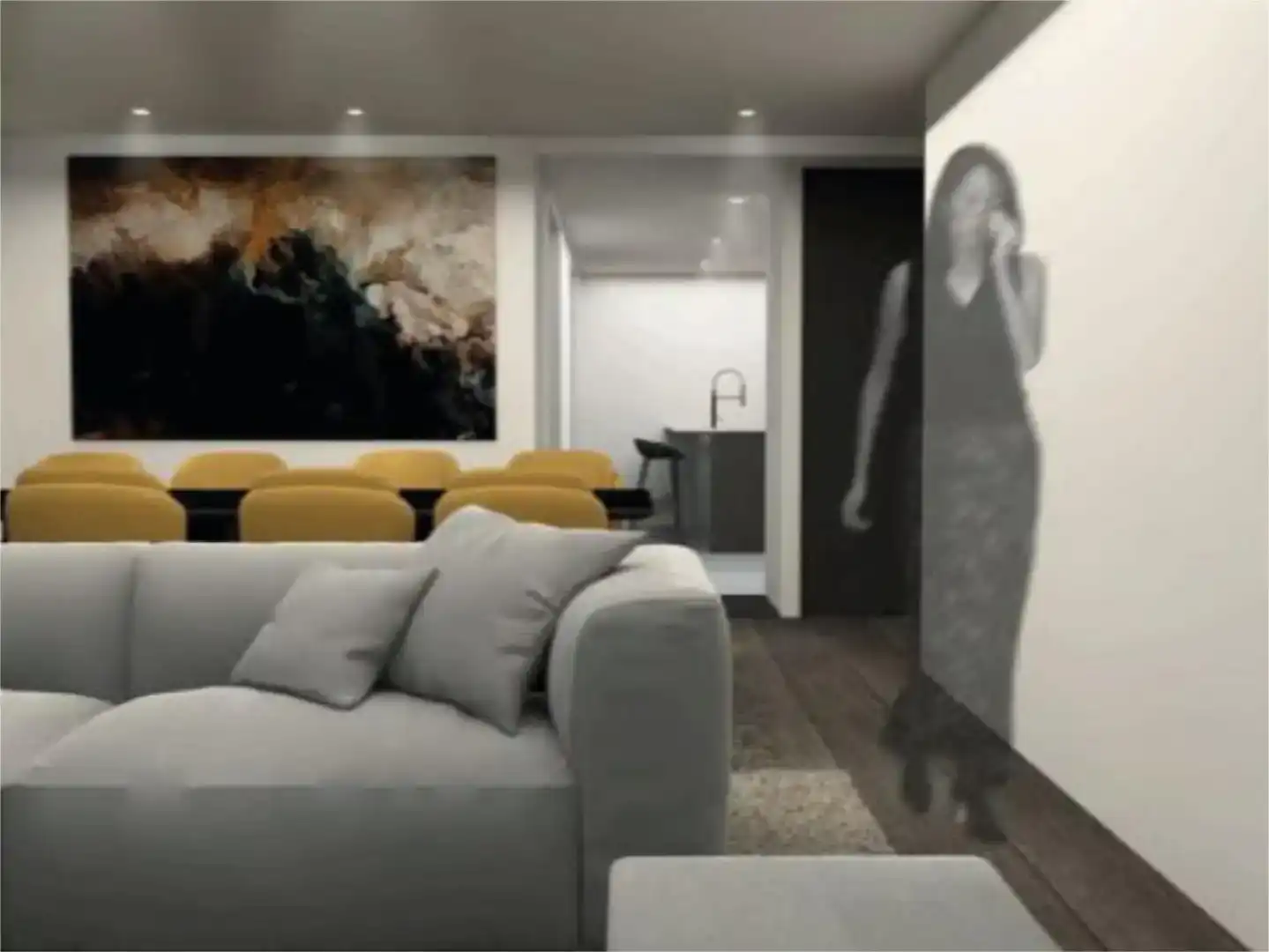 Living room of Houses for sale in Bergondo, A Coruña