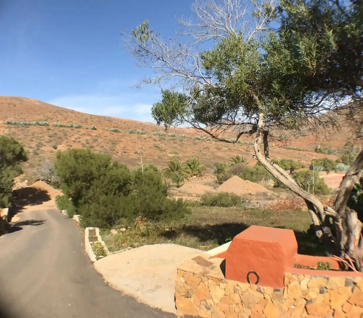 Vista exterior de Finca rústica en venta en Betancuria con Aire acondicionado, Jardín privado y Terraza