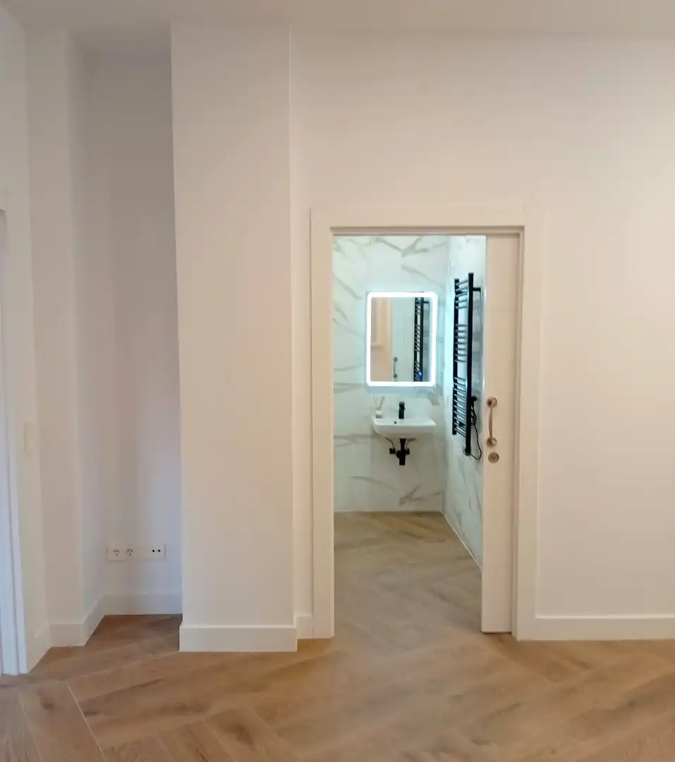 Badezimmer von Wohnungen zum Verkauf in Gijón  mit Heizung, Ofen und Waschmaschine