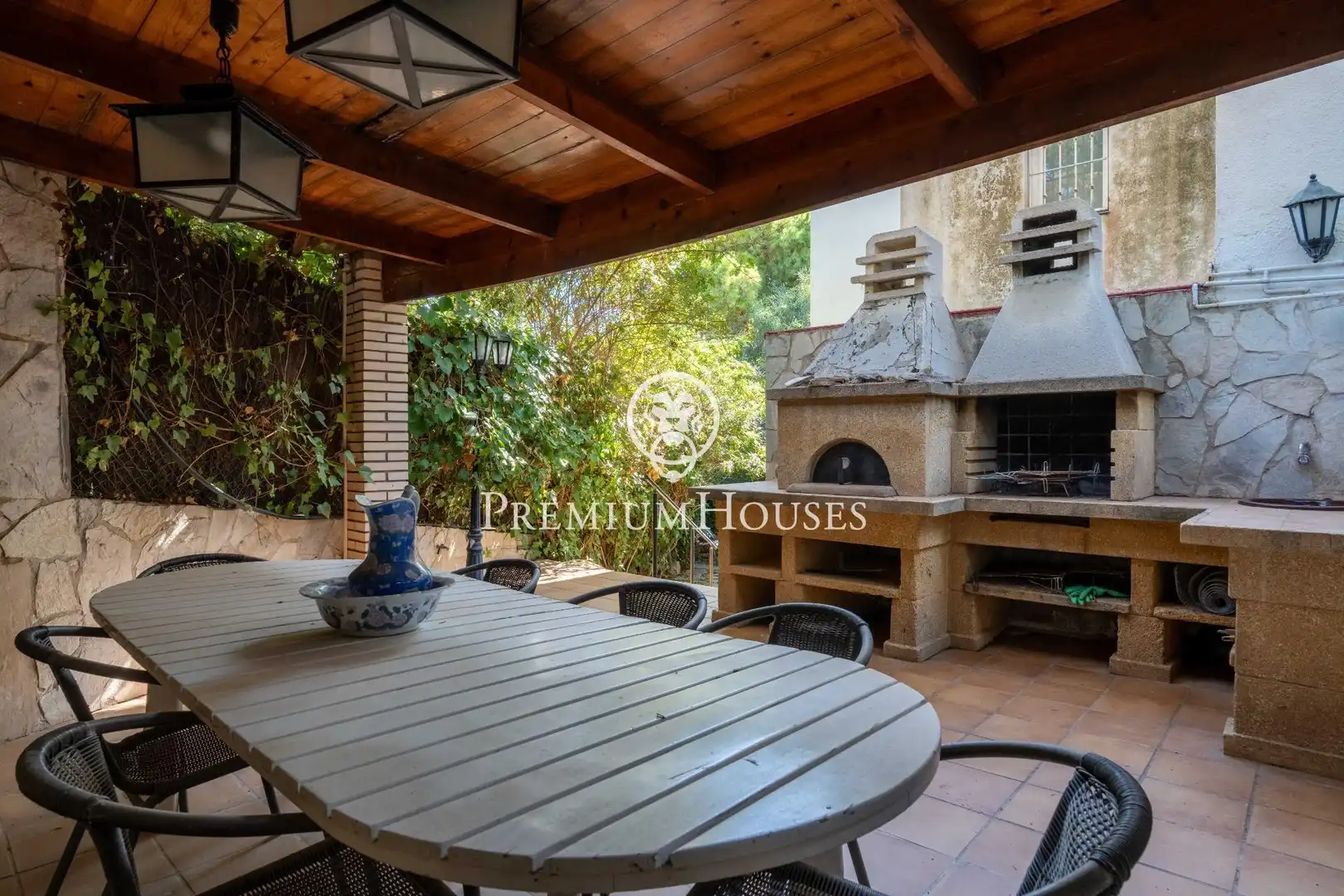 Terrassa de Casa o xalet en venda en Sitges amb Aire condicionat, Calefacció i Jardí privat