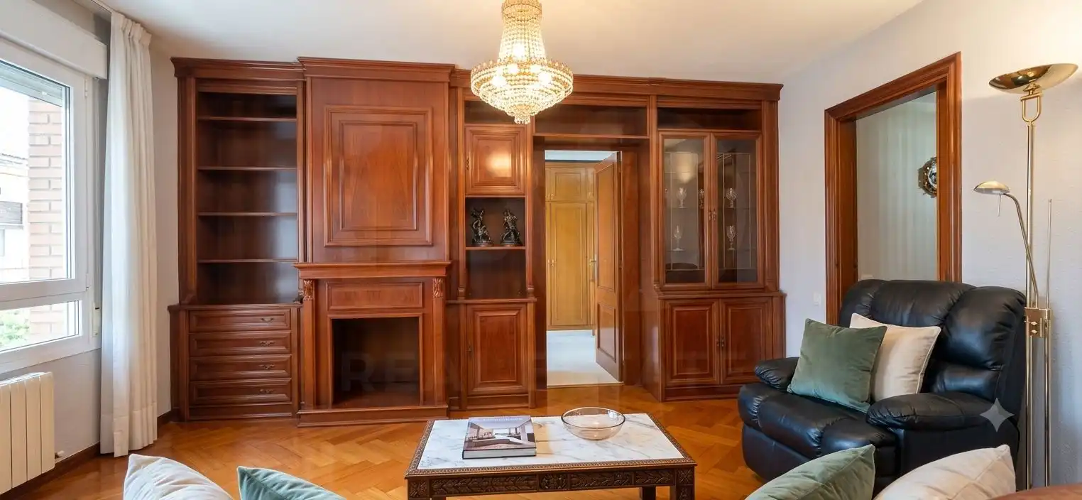 Living room of Flat for sale in Barcelona  with Air Conditioner and Heating