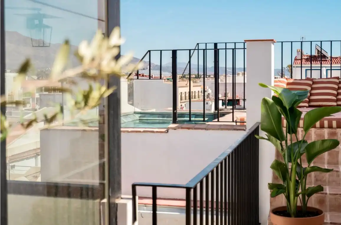 Terraza de Casa adosada en venta en Marbella con Aire acondicionado, Calefacción y Terraza