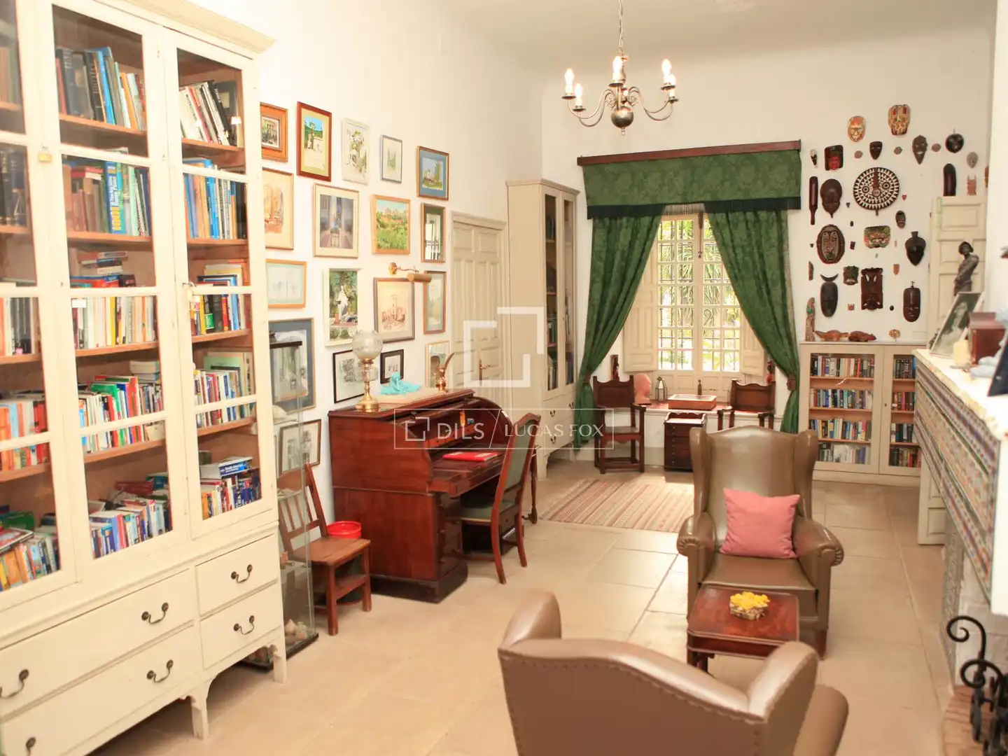 Sala de estar de Finca rústica en venta en Otívar con Aire acondicionado, Jardín privado y Terraza