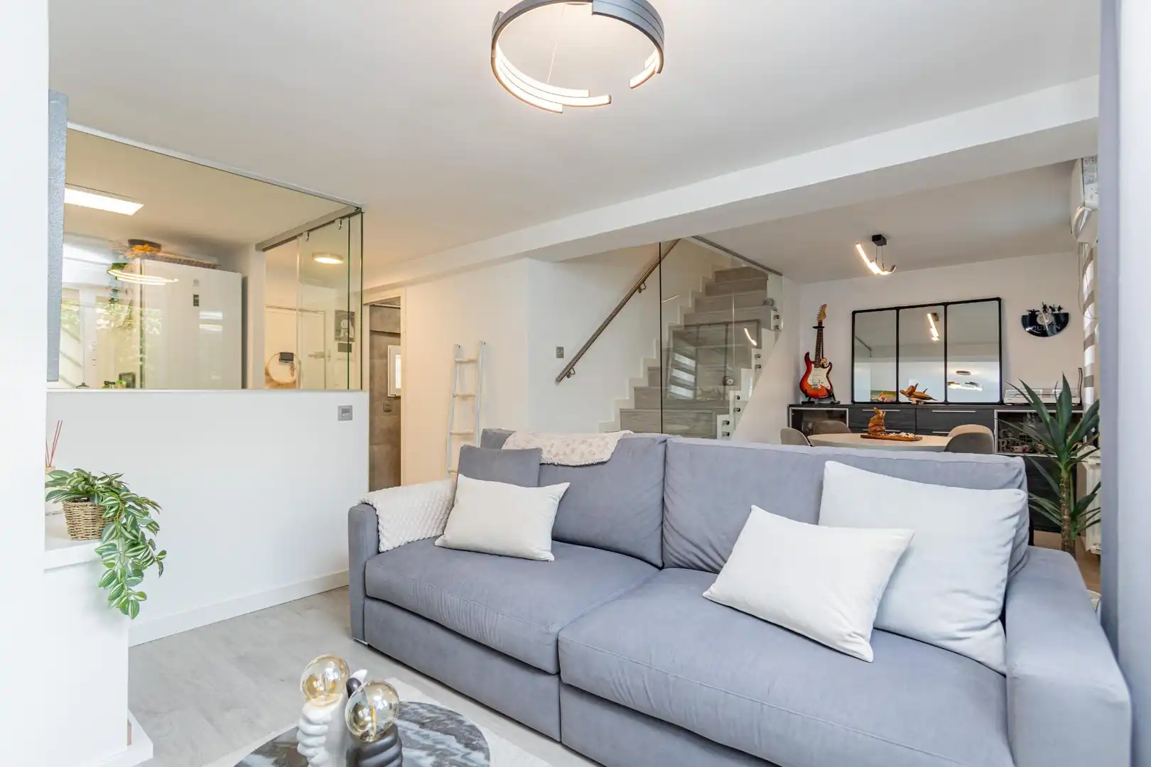 Sala d'estar de Dúplex en venda en Madrid amb Aire condicionat i Calefacció