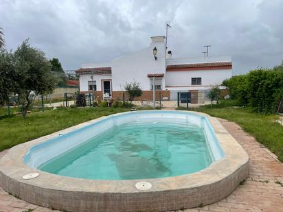 Schwimmbecken von Haus oder Chalet zum verkauf in Carmona mit Klimaanlage und Schwimmbad